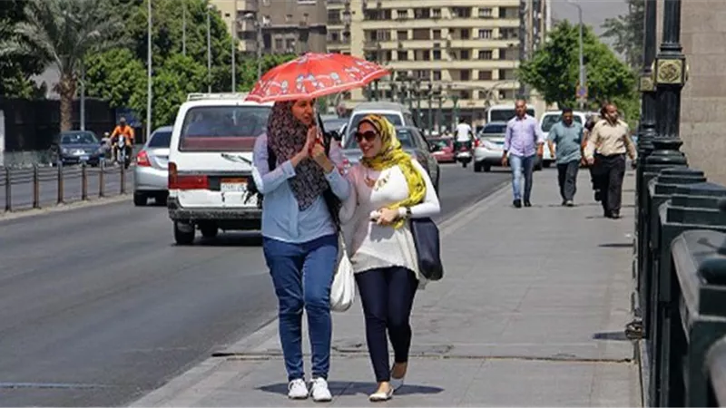طقس ثالث يوم العيد شديد الحرارة نهارا معتدل ليلا.. والعظمى 37