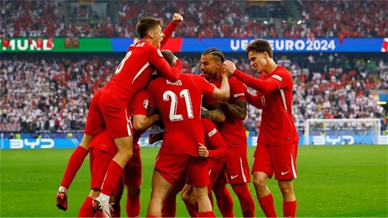 يورو 2024..التعادل الإيجابي يحسم الشوط الأول بين تركيا وجورجيا