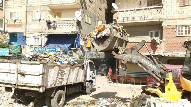 رفع 20 طن مخلفات من شوارع الإسكندرية فى العيد