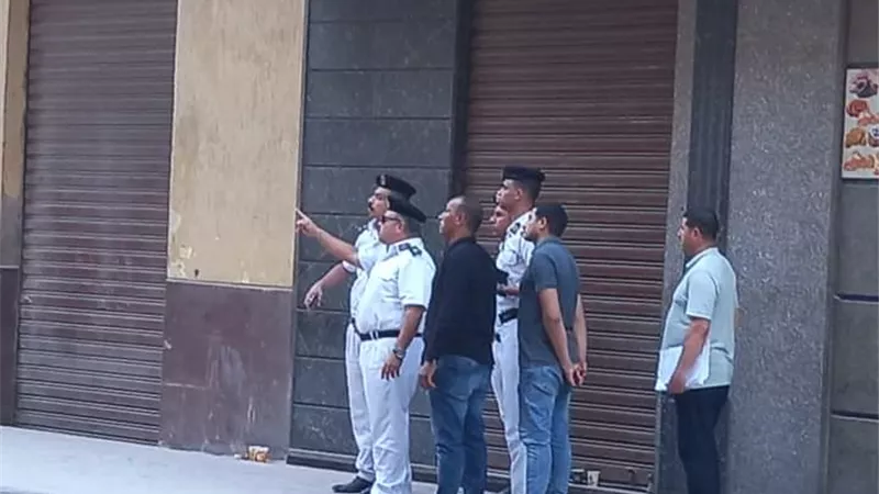 بدء التحقيق فى حادث انهيارعقاركامب شيزار بالاسكندرية