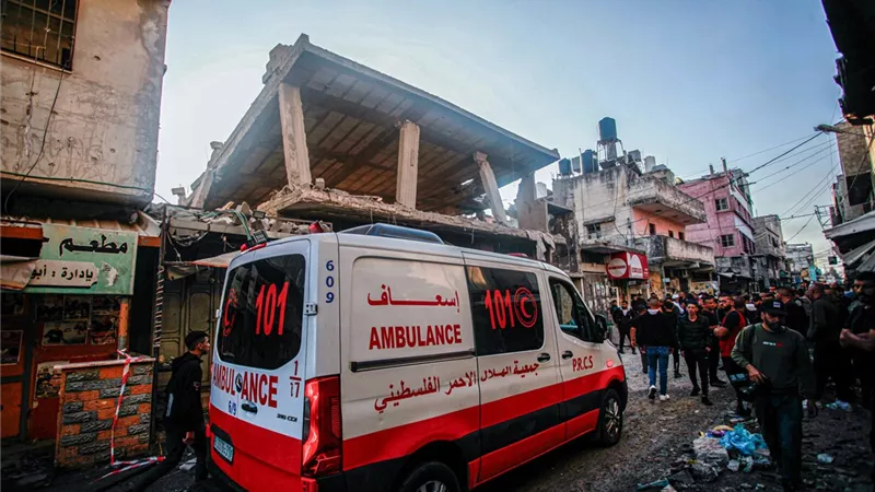 الهلال الأحمرالفلسطينى: رصد مليون إصابة بالأمراض المعدية في غزة