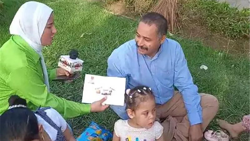 شاهد .. سيف الإسلام يفوز بعيدية الجمهورية أون لاين فى رابع أيام العيد