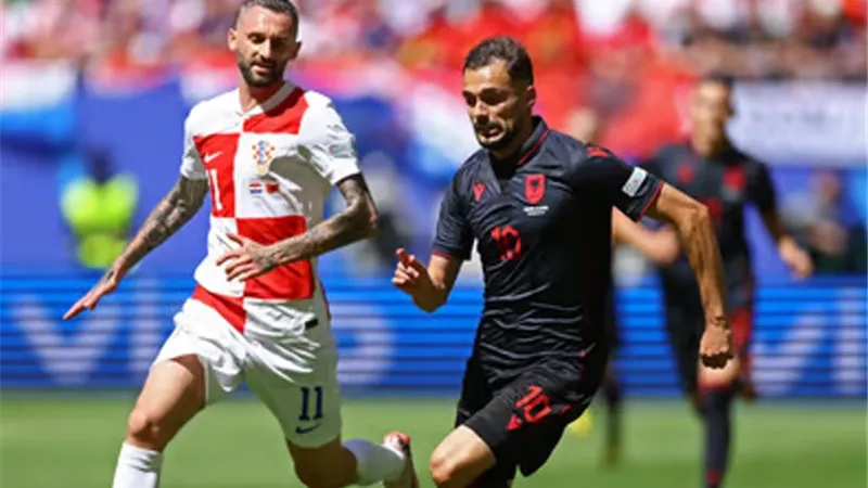 التعادل بهدفين يحسم المواجهة المثيرة بين ألبانيا وكرواتيا فى يورو 2024