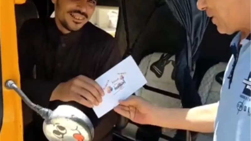 شاهد .. الفائز بعيدية الجمهورية أون لاين من مطروح فى رابع أيام العيد