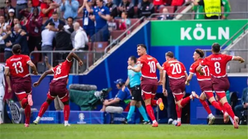 سويسرا تقترب من ثمن نهائى يورو 2024 بتعادلها أمام اسكتلندا