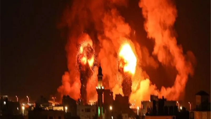 انفجار بجانب محطتي وقود..مسيرة إسرائيلية تقصف موقعًا فى طولكرم