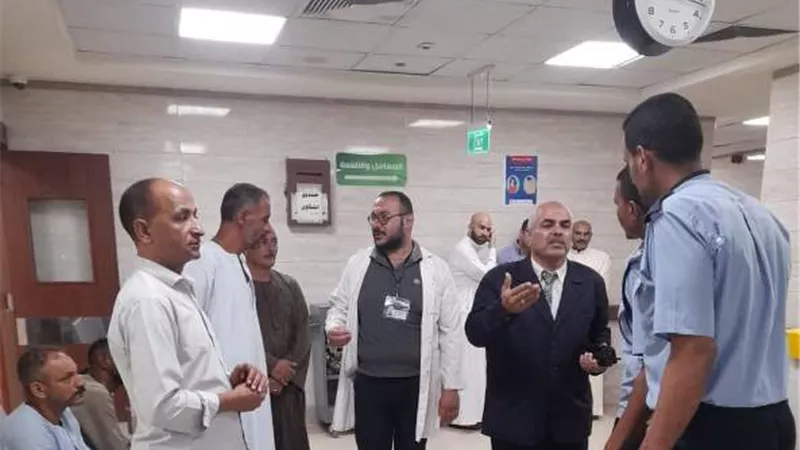 إحالة مسؤولين بالوحدة الصحية في كفر خزام للتحقيق