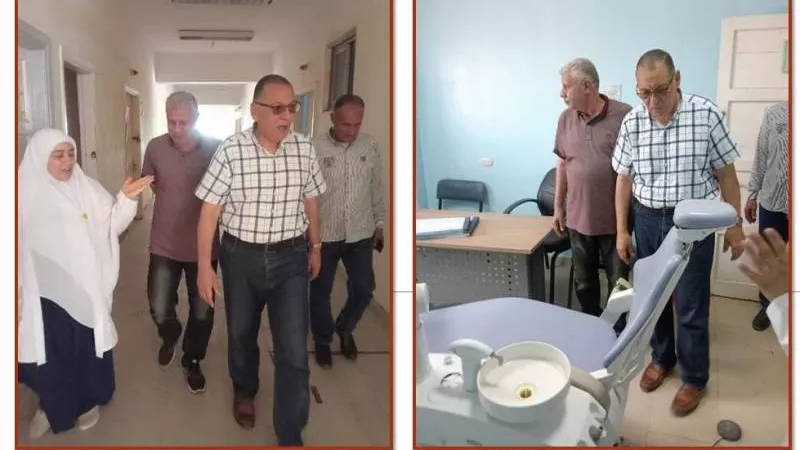 محافظ الشرقية يأمر برفع كفاءة مدخل قرية أكياد البحرية بفاقوس