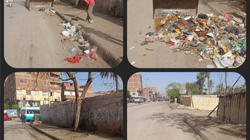 الجيزة ترفع ٦٠ ألف طن مخلفات خلال أجازة عيد الأضحى