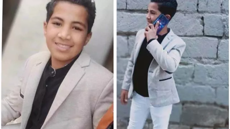 جنازة حاشدة للطفلين سائقى توك توك صدمتهما سيارة بسمالوط