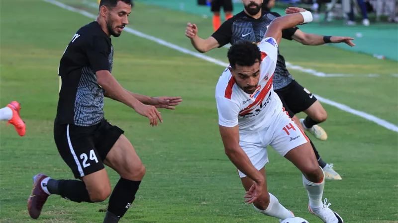 الشوط الاول .. الزمالك يتقدم على فاركو بهدف شلبى .. فيديو