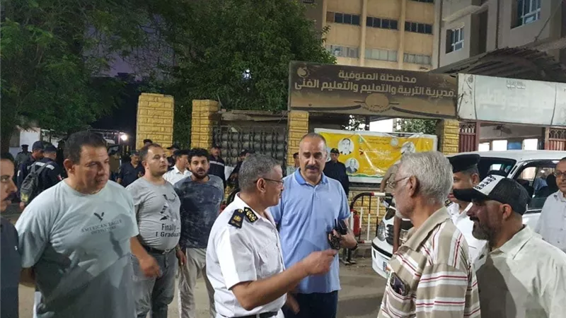 طلاب الثانوية العامة 2024 بالمنوفية يؤدون امتحان العربي