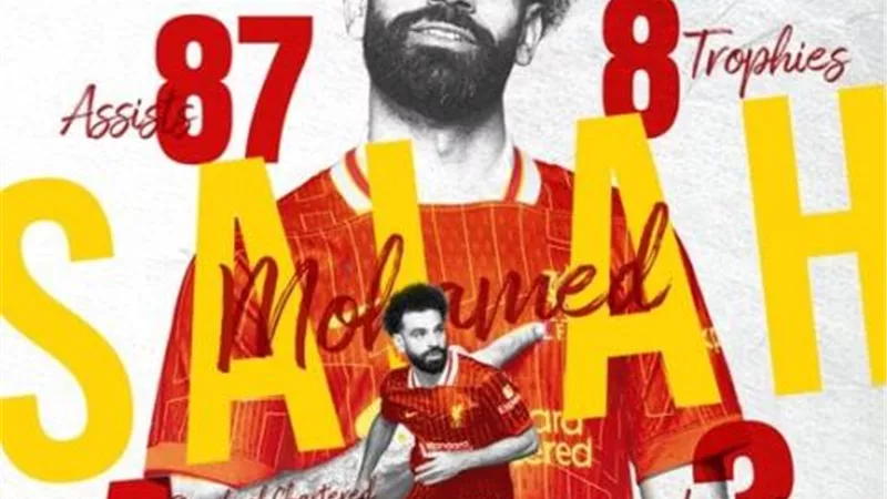 ليفربول يحتفل بمرور 7 سنوات على انضمام محمد صلاح
