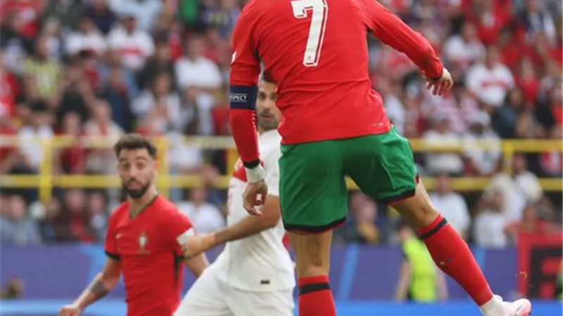 كريستيانو رونالدو يسجل رقما قياسيا جديدا في يورو 2024