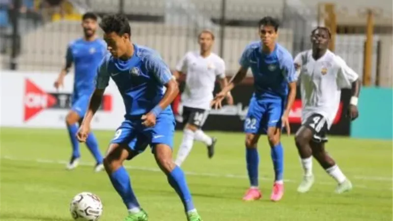 البدرى أفضل لاعب فى مباراة طلائع الجيش وسموحة بدورى نايل
