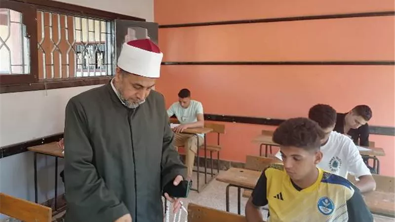 استئناف امتحانات الثانوية الأزهريةبالشرقية للأدبي بمادة 