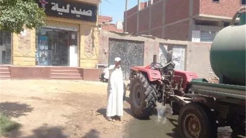 محافظ الشرقية يستجيب لشكاوى أهالي قرية أولاد موسي بأبوكبير