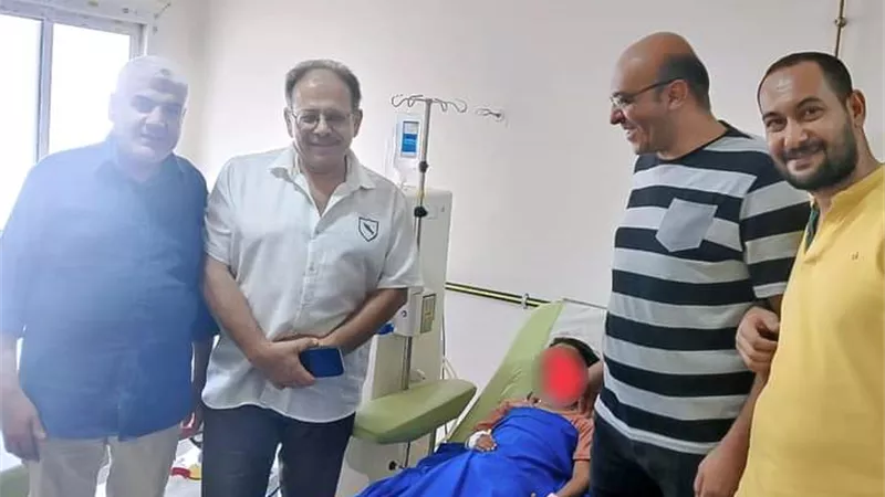 إجراء أول جلسة غسيل كلوى للأطفال بمستشفى سوهاج العام
