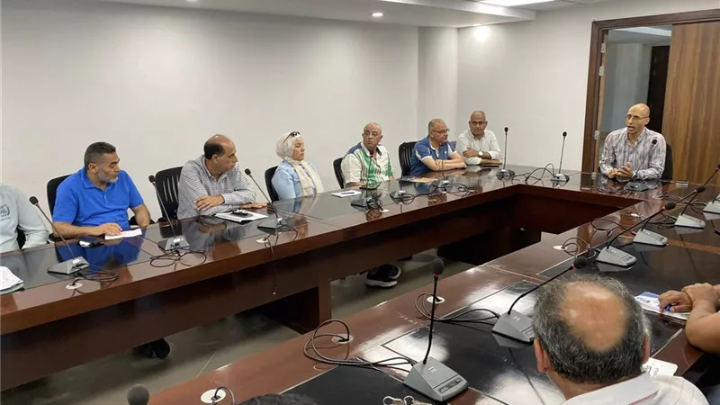 جهازالقاهرة الجديدة يجتمع لتعزيز التعاون وتحسين الخدمات للمواطنين