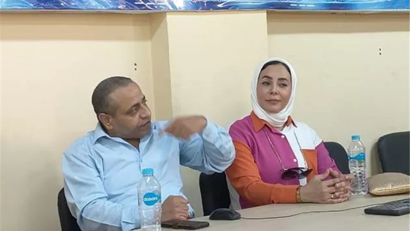 تدريب عن القيادة التطوعية الرقمية لمركزى نيدة والصوامعة بسوهاج