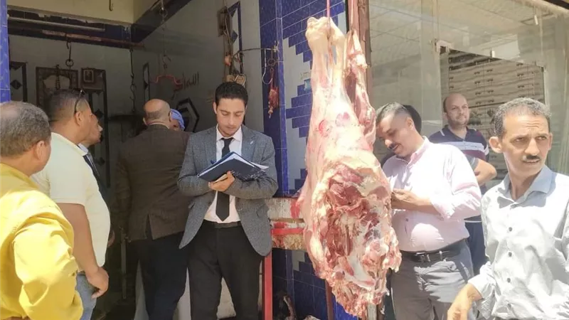 ضبط 206 مخالفات على المخابز البلدية والأسواق بالمنيا