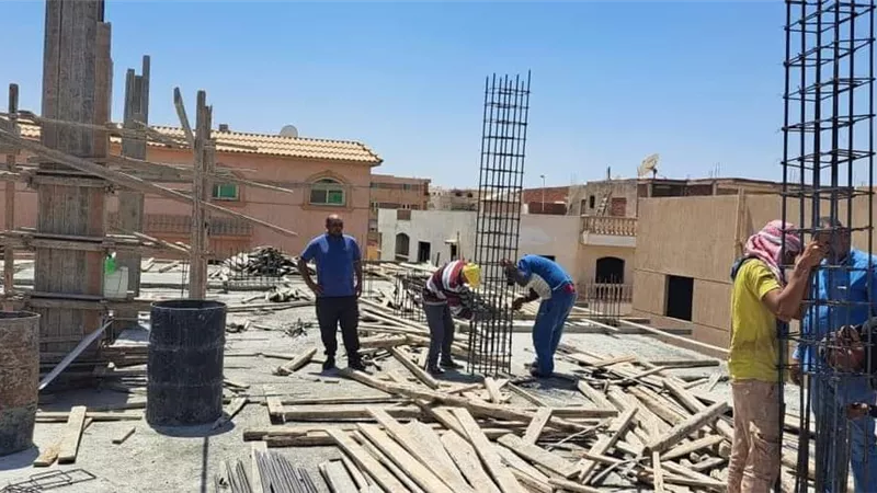رشاد: حملات مكبرة لإزالة أعمال البناء المخالف فى مدينة العبور