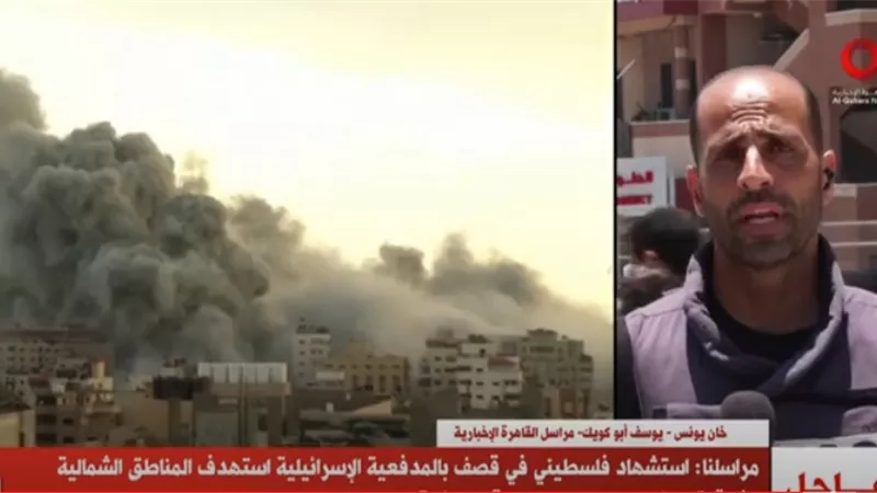 الاحتلال يكثف القصف على المنطقة الشرقية بمخيم البريج وسط غزة