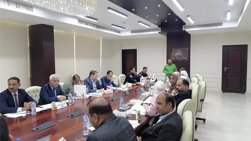 مجلس أمناء أكتوبر الجديدة يكشف عن نبأ سار للسكان فى ملف الغاز صور