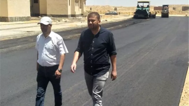 جولة تفقدية لرئيس جهاز مدينة حدائق العاصمة في منطقة ٢٣٥٠ فدانا