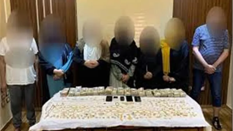 ضبط تشيكل نسائي تخصص فى سرقة متاجر المصوغات الذهبية بالمنيا