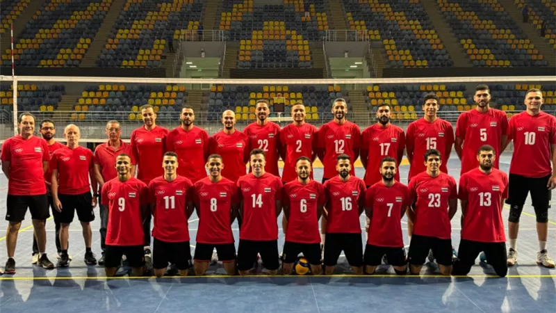 بعثة منتخب الطائرة تسافر لليابان استعداداً لدورة التحدي بالصين