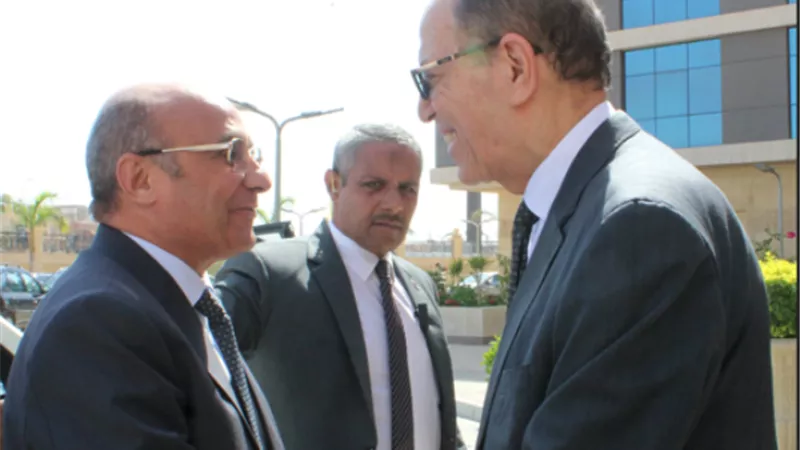 رئيس هيئة النيابة الادارية يستقبل وزير العدل بالقاهرة الجديدة