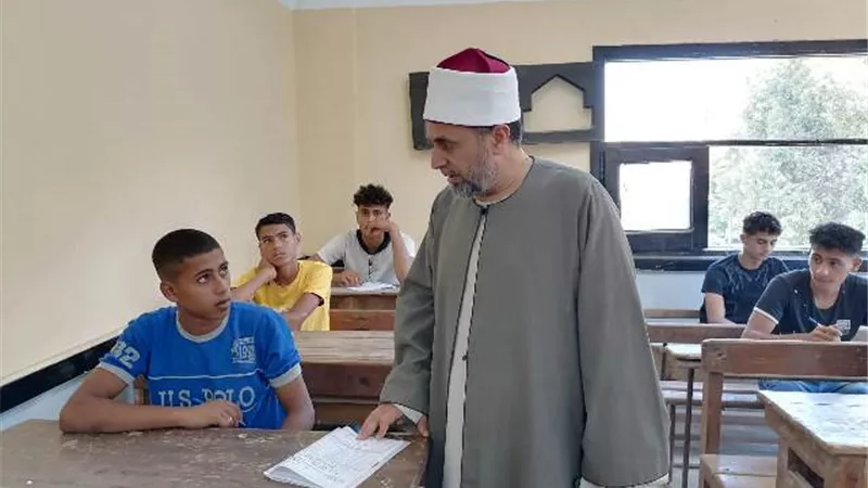 «الجنيدي» يواصل متابعة امتحانات الشهادة الثانوية الأزهرية