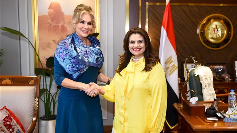 سها جندي: نرحب بالتعاون مع الجانب المكسيكي وتبادل الخبرات في ملفات الهجرة