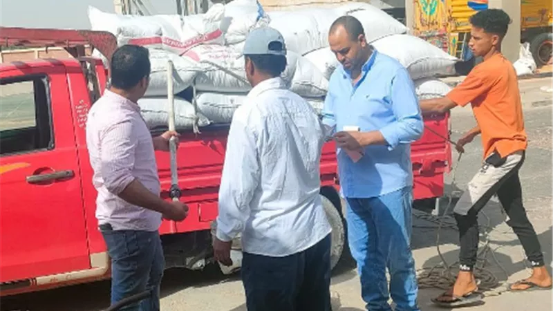توريد 229118 طن قمح لشون وصوامع محافظة البحيرة