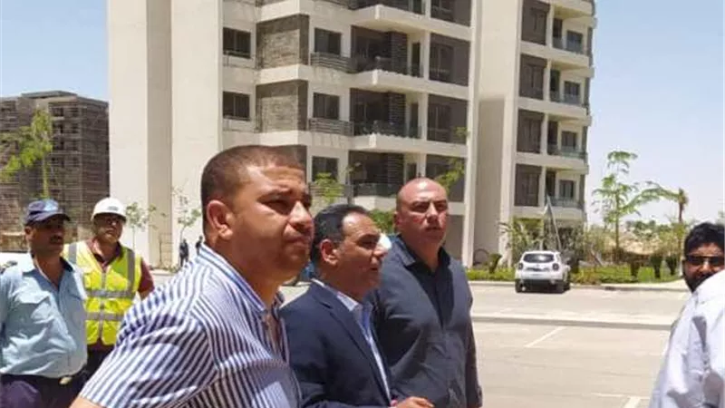 رئيس جهاز حدائق العاصمة يتفقد أهم المشروعات السكنية بالمدينة صور