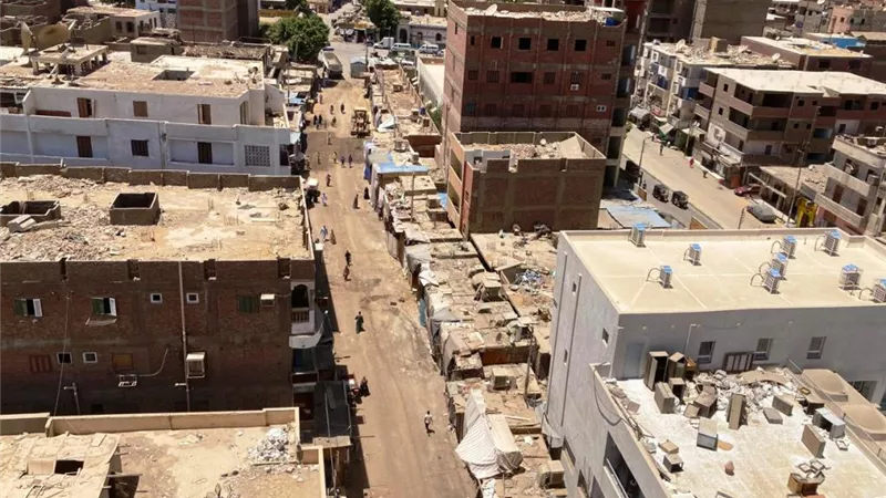 شكر وإشادة من أهالى إدفو لمحافظ أسوان لفتح شارع السوق