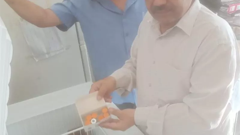 متابعة سير العمل بقطاع الخدمات الصحية بقرية ابوان بمطاي