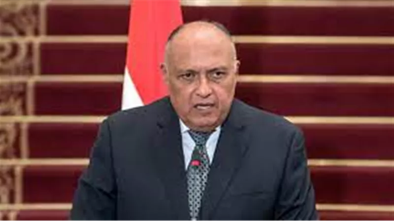 شكري يؤكد رفض مصر لسيطرة إسرائيل عسكريا على معبر رفح الفلسطيني