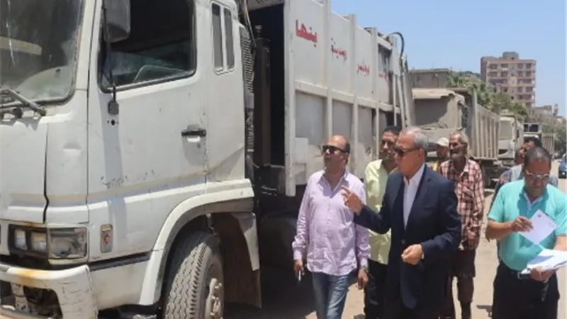 محافظ القليوبية يقرر إقالة المسئول عن الحملة الميكانيكية بمدينة بنها