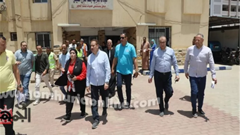 تفاصيل جولة محافظ المنوفية في شبين الكوم و بركة السبع