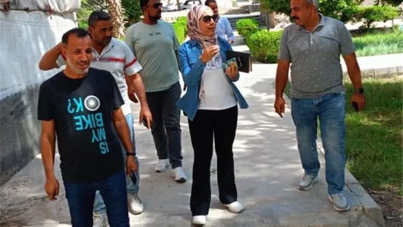أسباب تفقد قيادات جهاز 15 مايو لجميع الأحياء فى المدينة.. بالصور