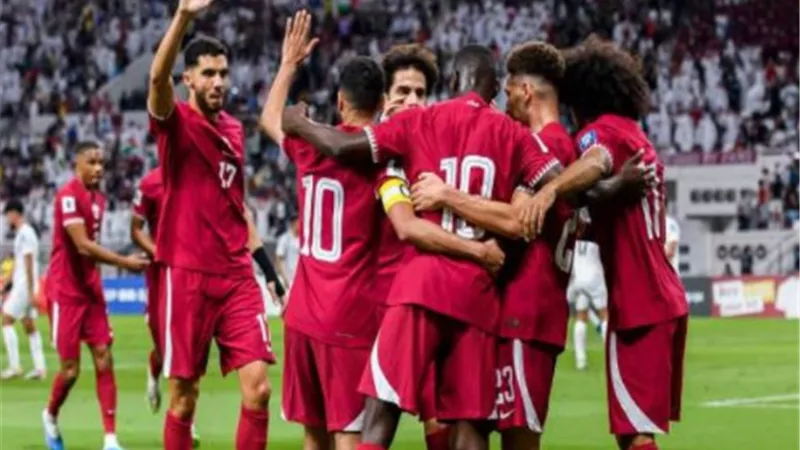 قطر تواجه الامارات وايران فى تصفيات كأس العالم 2026