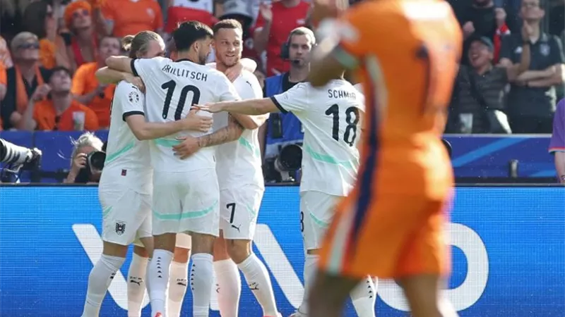 يورو2024..مالين يفاجيء هولندا ويتقدم بهدف للنمسا في الشوط الأول