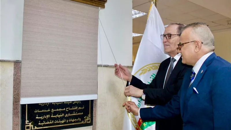 رئيس النيابة الإدارية يفتتح فرع التوثيق بمجمع النيابات بالقاهرة الجديدة