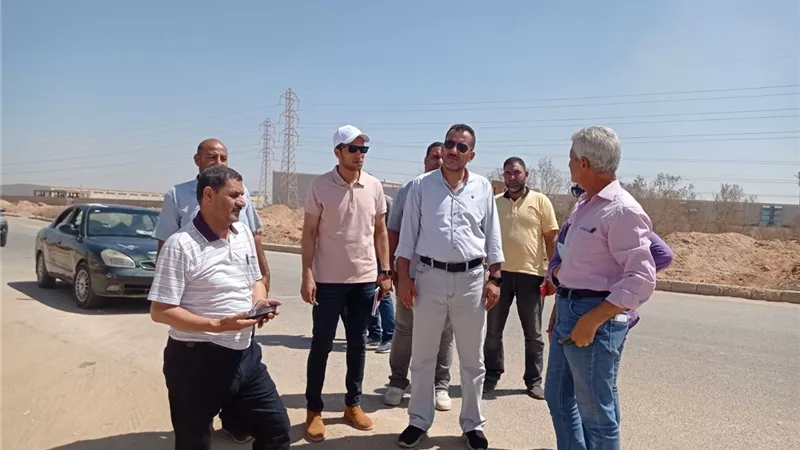 تفاصيل زيارة رئيس جهاز العاشر من رمضان بالمنطقة الصناعية