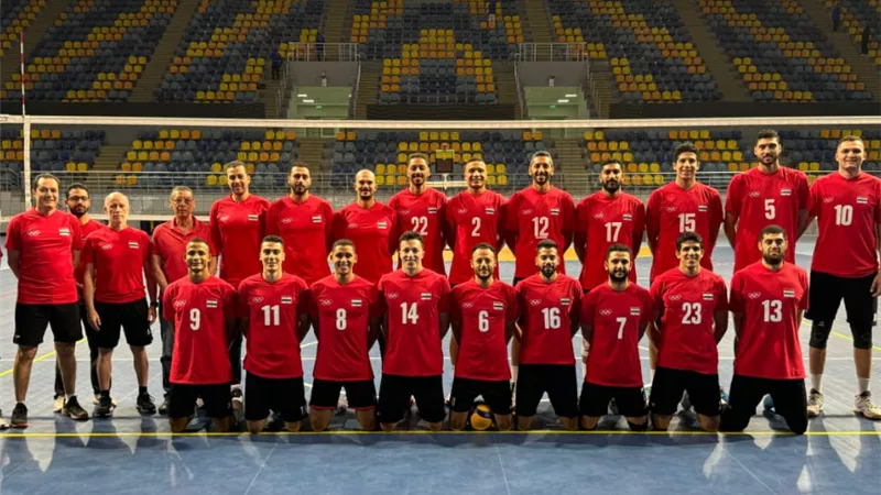 منتخب رجال الطائرة يواجه اليابان ودياً .. اليوم