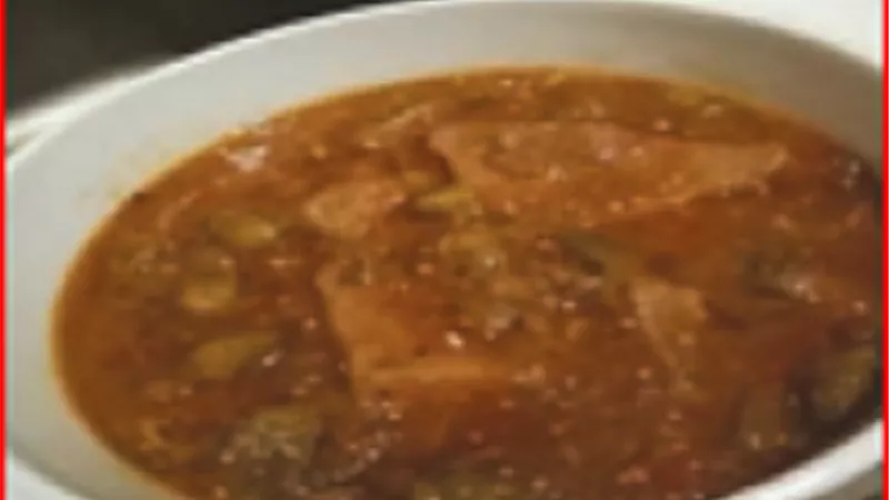 طاجن بامية باللحمة الضاني