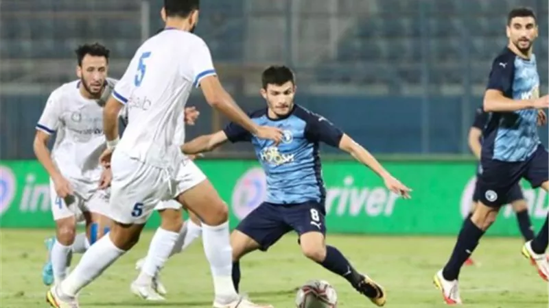 سموحه يتعادل مع بيراميدز 1/1 فى الشوط الاول