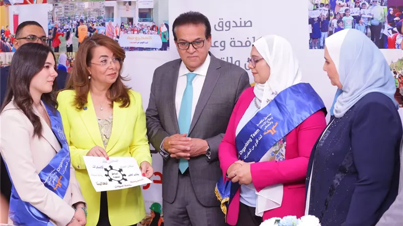 القباج و والي وعبد الغفار يتفقدون مركز امبابة لعلاج الإدمان